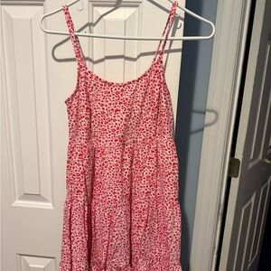 Floral Red Sundress